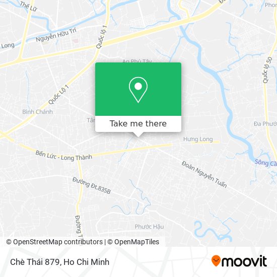 Chè Thái 879 map