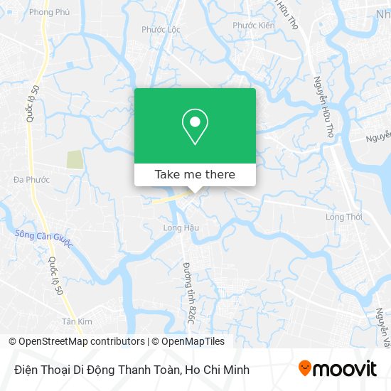 Điện Thoại Di Động Thanh Toàn map