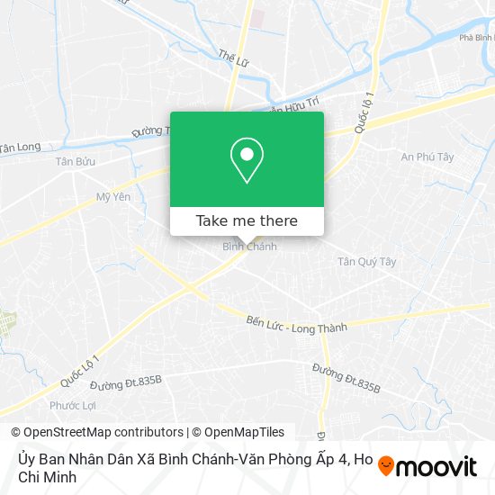 Ủy Ban Nhân Dân Xã Bình Chánh-Văn Phòng Ấp 4 map