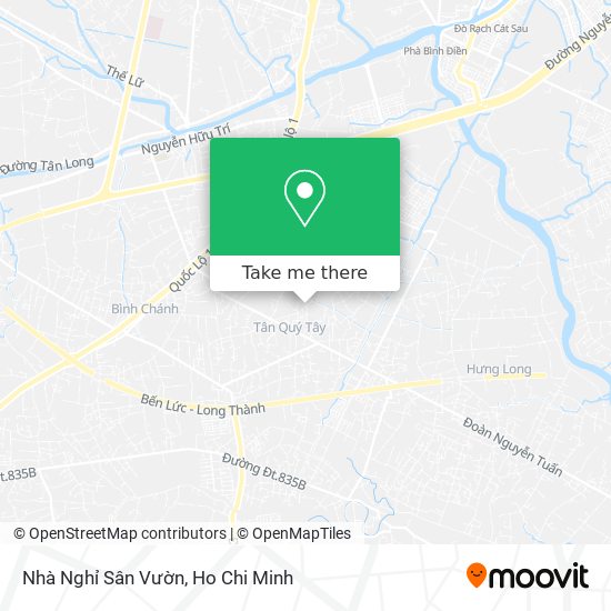 Nhà Nghỉ Sân Vườn map
