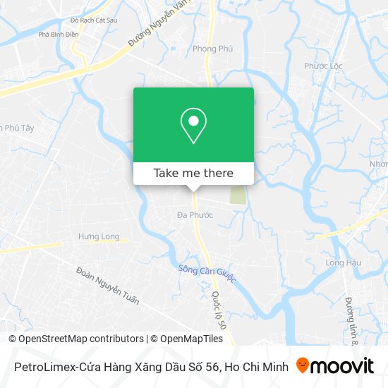 PetroLimex-Cửa Hàng Xăng Dầu Số 56 map