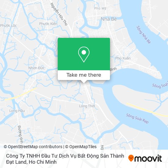 Công Ty TNHH Đầu Tư Dịch Vụ Bất Động Sản Thành Đạt Land map