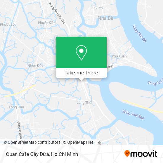 Quán Cafe Cây Dừa map
