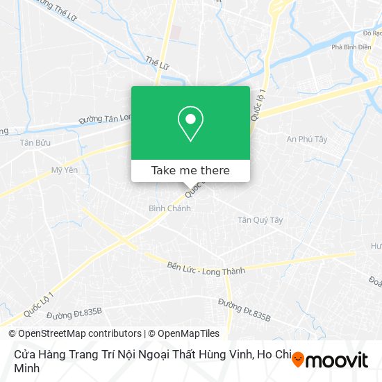 Cửa Hàng Trang Trí Nội Ngoại Thất Hùng Vinh map