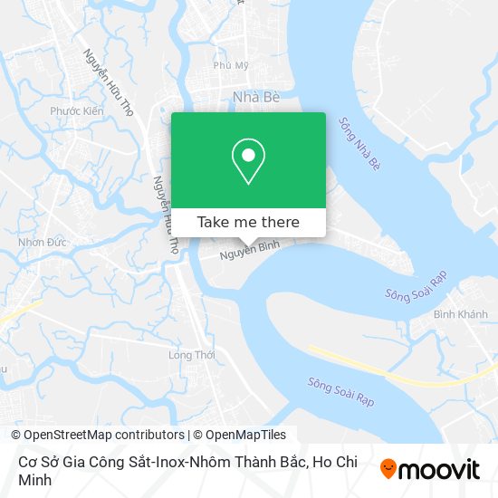 Cơ Sở Gia Công Sắt-Inox-Nhôm Thành Bắc map