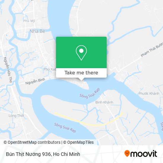 Bún Thịt Nướng 936 map