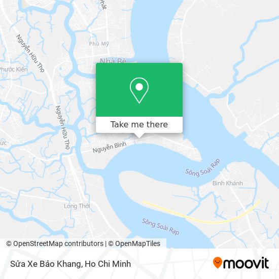 Sửa Xe Bảo Khang map