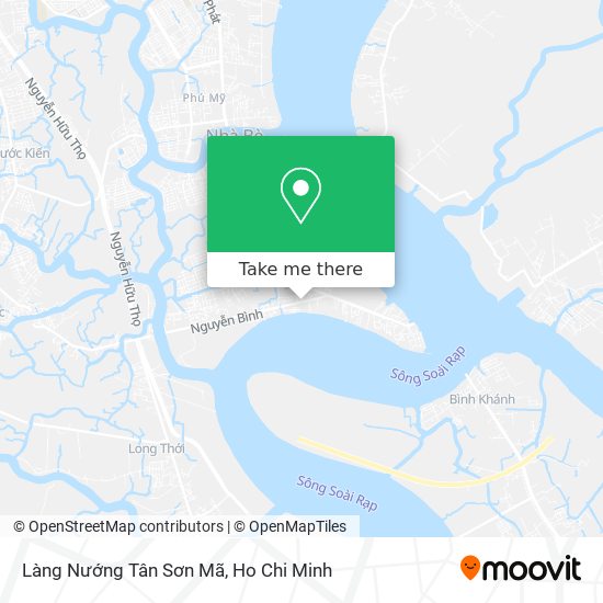 Làng Nướng Tân Sơn Mã map