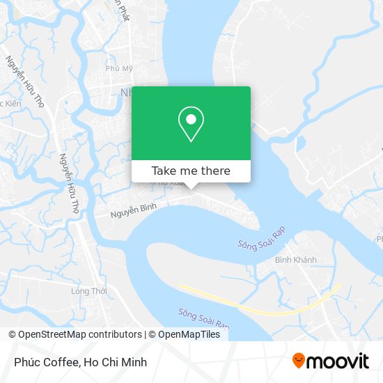Phúc Coffee map