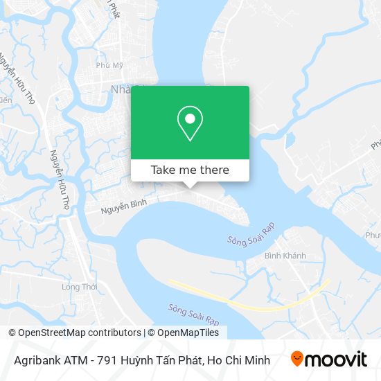 Agribank ATM - 791 Huỳnh Tấn Phát map