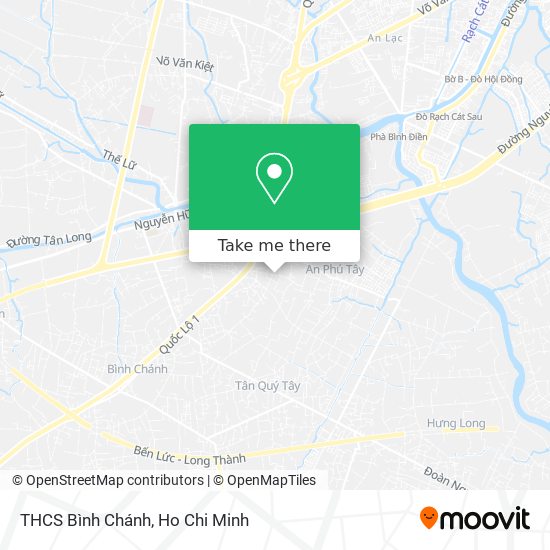 THCS Bình Chánh map