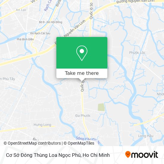 Cơ Sở Đóng Thùng Loa Ngọc Phú map