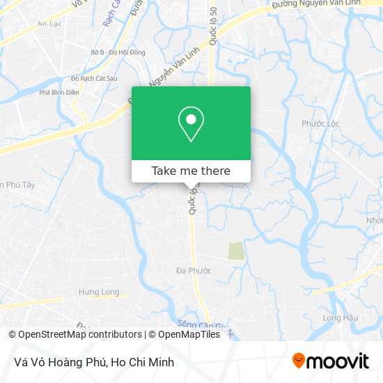 Vá Vỏ Hoàng Phú map