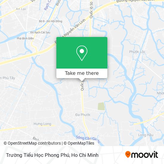 Trường Tiểu Học Phong Phú map