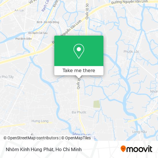 Nhôm Kính Hùng Phát map