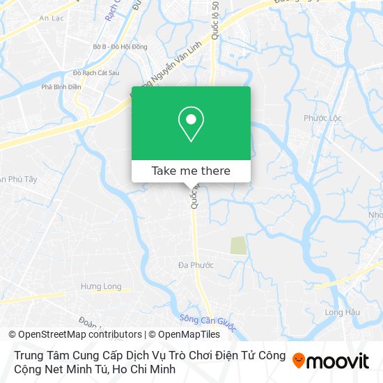 Trung Tâm Cung Cấp Dịch Vụ Trò Chơi Điện Tử Công Cộng Net Minh Tú map