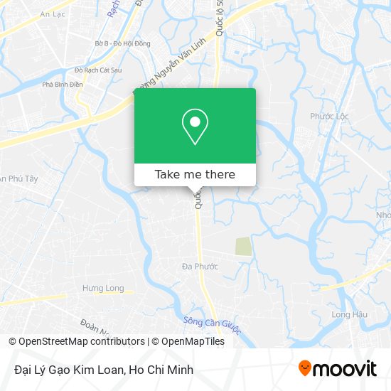 Đại Lý Gạo Kim Loan map
