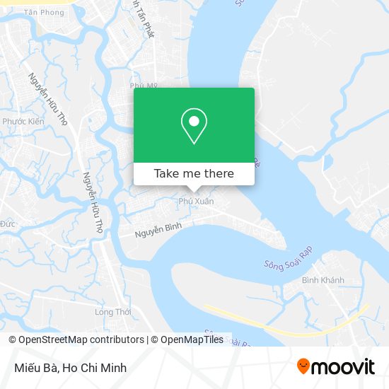 Miếu Bà map