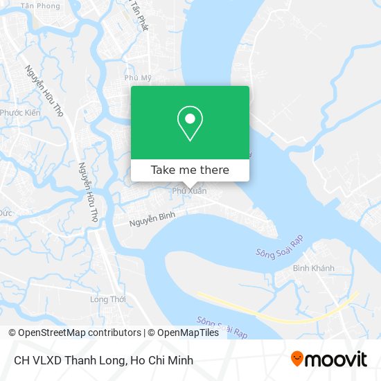 CH VLXD Thanh Long map