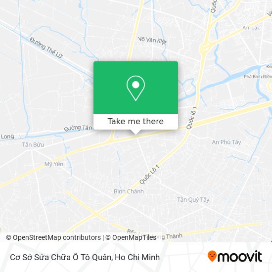 Cơ Sở Sửa Chữa Ô Tô Quân map