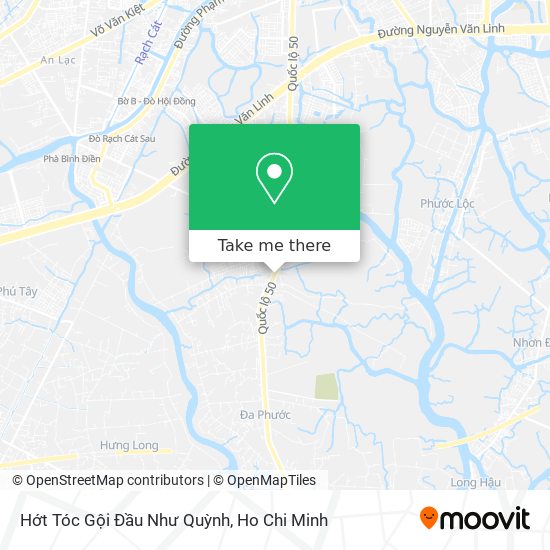 Hớt Tóc Gội Đầu Như Quỳnh map