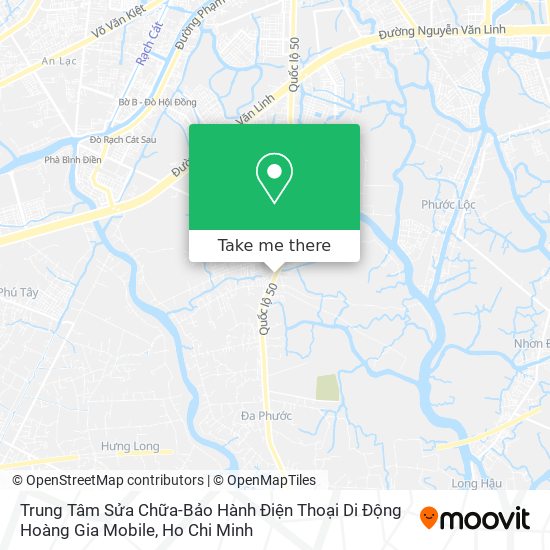 Trung Tâm Sửa Chữa-Bảo Hành Điện Thoại Di Động Hoàng Gia Mobile map