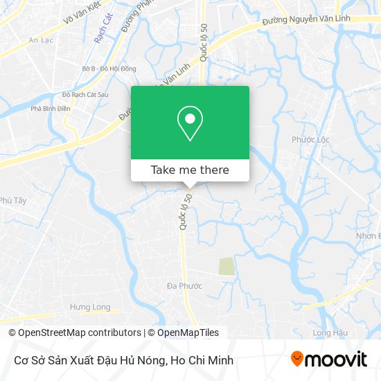 Cơ Sở Sản Xuất Đậu Hủ Nóng map