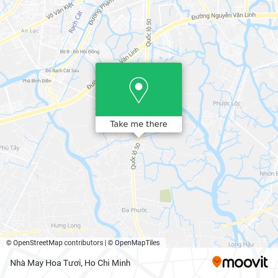 Nhà May Hoa Tươi map