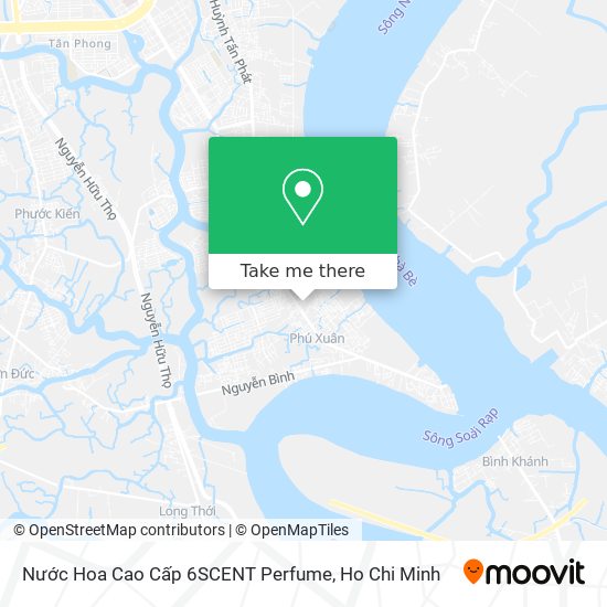 Nước Hoa Cao Cấp 6SCENT Perfume map