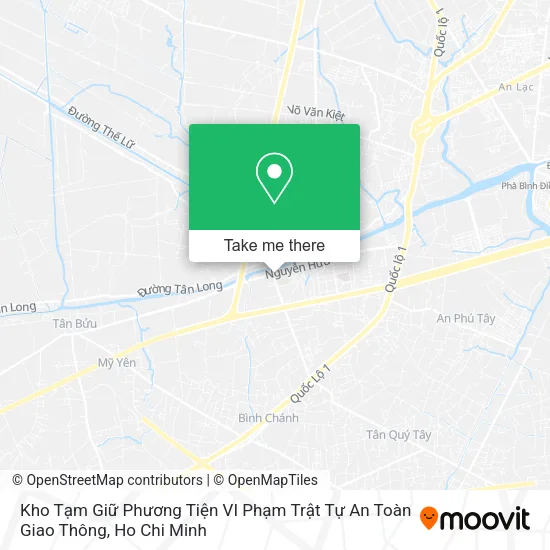 Kho Tạm Giữ Phương Tiện VI Phạm Trật Tự An Toàn Giao Thông map