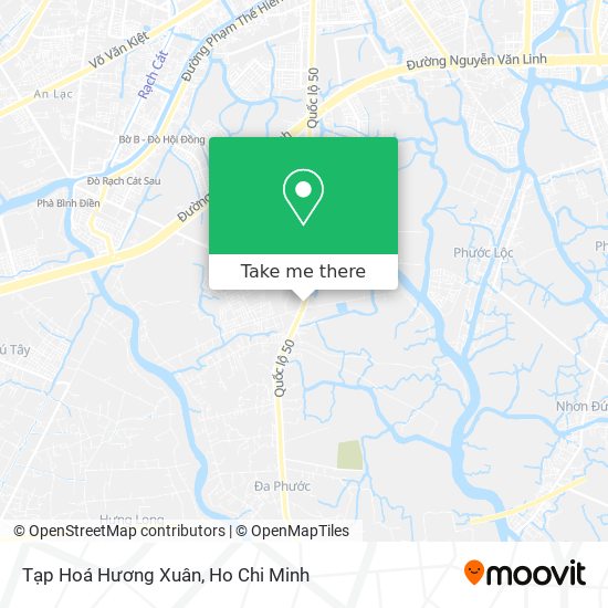 Tạp Hoá Hương Xuân map