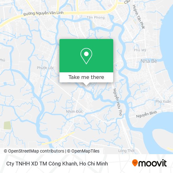 Cty TNHH XD TM Công Khanh map