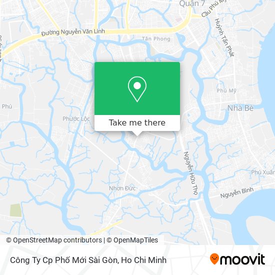 Công Ty Cp Phố Mới Sài Gòn map