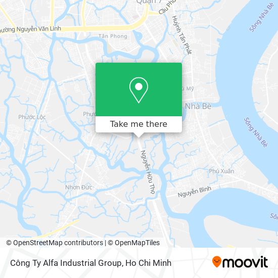 Công Ty Alfa Industrial Group map