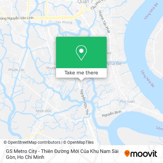 How to get to GS Metro City - Thiên Đường Mới Của Khu Nam Sài Gòn in ...