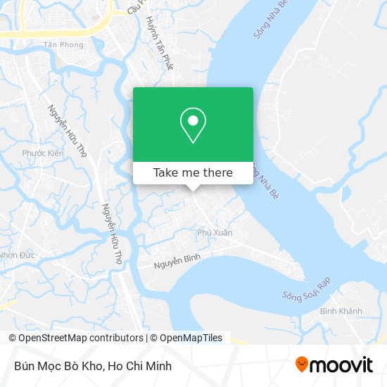 Bún Mọc Bò Kho map