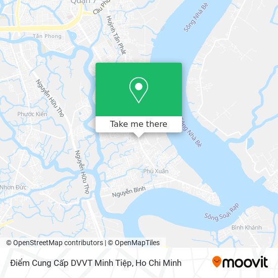 Điểm Cung Cấp DVVT Minh Tiệp map