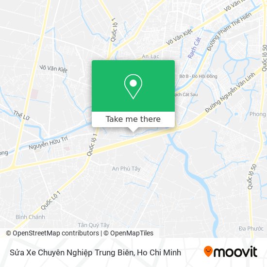 Sửa Xe Chuyên Nghiệp Trung Biên map