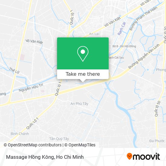 Massage Hồng Kông map