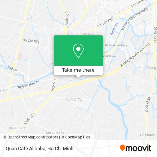 Quán Cafe Alibaba map