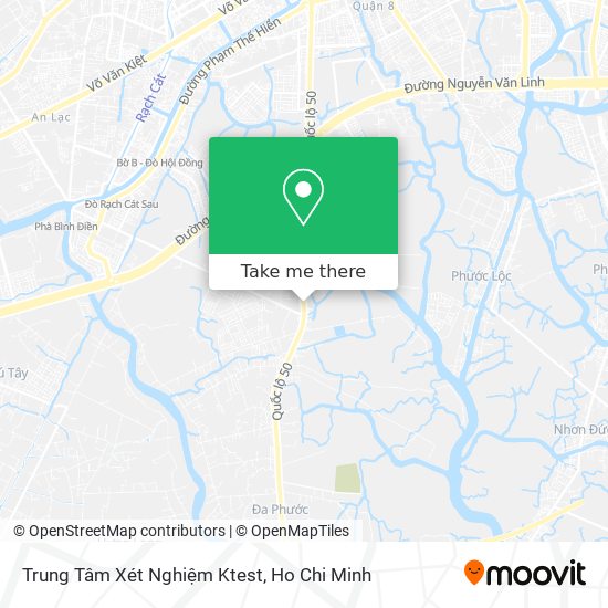 Trung Tâm Xét Nghiệm Ktest map