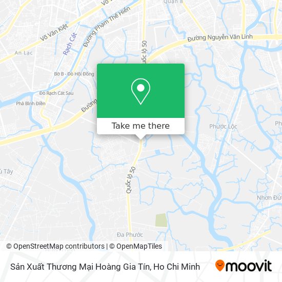 Sản Xuất Thương Mại Hoàng Gia Tín map