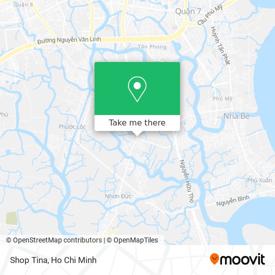 Shop Tina map