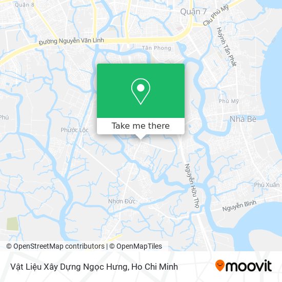 Vật Liệu Xây Dựng Ngọc Hưng map