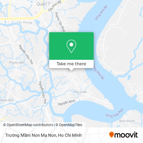 Trường Mầm Non Mạ Non map