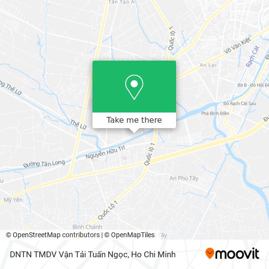 DNTN TMDV Vận Tải Tuấn Ngọc map