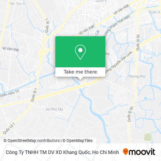 Công Ty TNHH TM DV XD Khang Quốc map