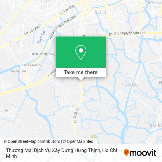 Thương Mại Dịch Vụ Xây Dựng Hưng Thịnh map