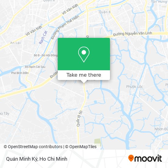 Quán Minh Ký map
