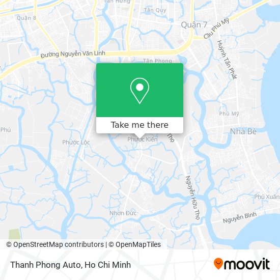 Thanh Phong Auto map